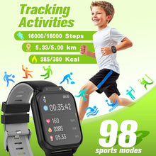 Load image into Gallery viewer, Multi-Functional Smart Watch for Kids - Sleep Monitor, 22 Sport Modes &amp; Camera