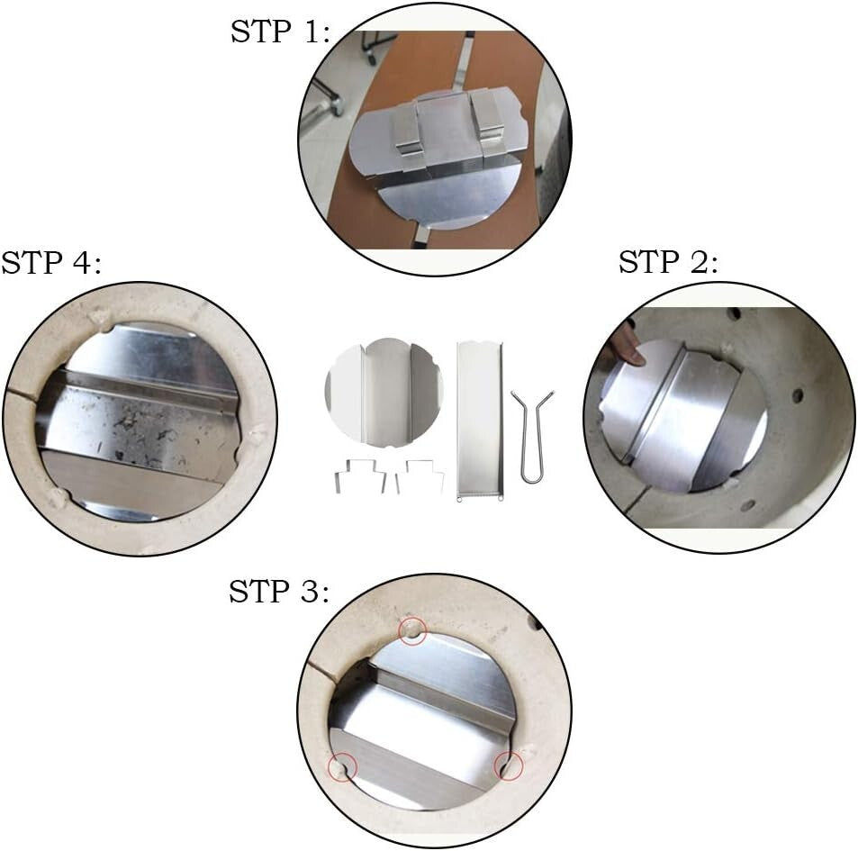 Innovative Ash Drawer Accessory for Large Big Green Egg - Quick & Easy Clean-Up