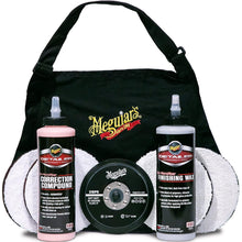 Load image into Gallery viewer, All-in-One 5-Inch Paint Correction Kit: Cutting Discs, Compound &amp; Finishing Wax