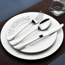 Load image into Gallery viewer, Modern 40-Piece Silverware Set for 8 - Perfect Gift for Weddings &amp; Housewarmings