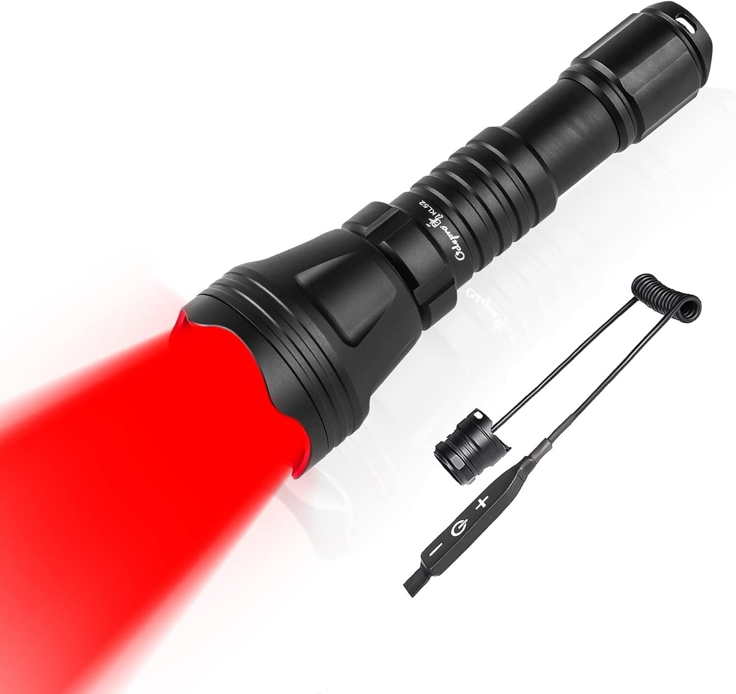 Lightweight Zoomable Flashlight with Remote Switch – Ideal for Night Activities