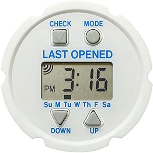 Reliable Medication Reminder Cap with Built-In Timer Display - Unisex Design