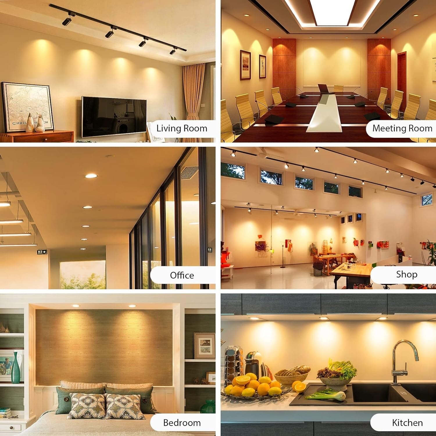 Comfortable 5W MR16 LED Bulbs, 2700K Warm White - Ideal for Indoor & Outdoor Use