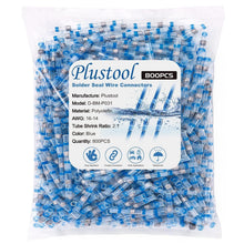 Load image into Gallery viewer, 800PCS Blue Solder Seal Wire Connectors - Marine Grade Waterproof Insulation