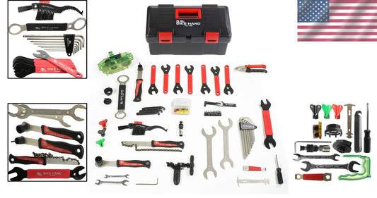 Comprehensive Bicycle Repair Set with Torque Wrench - Home Mechanic's Essential