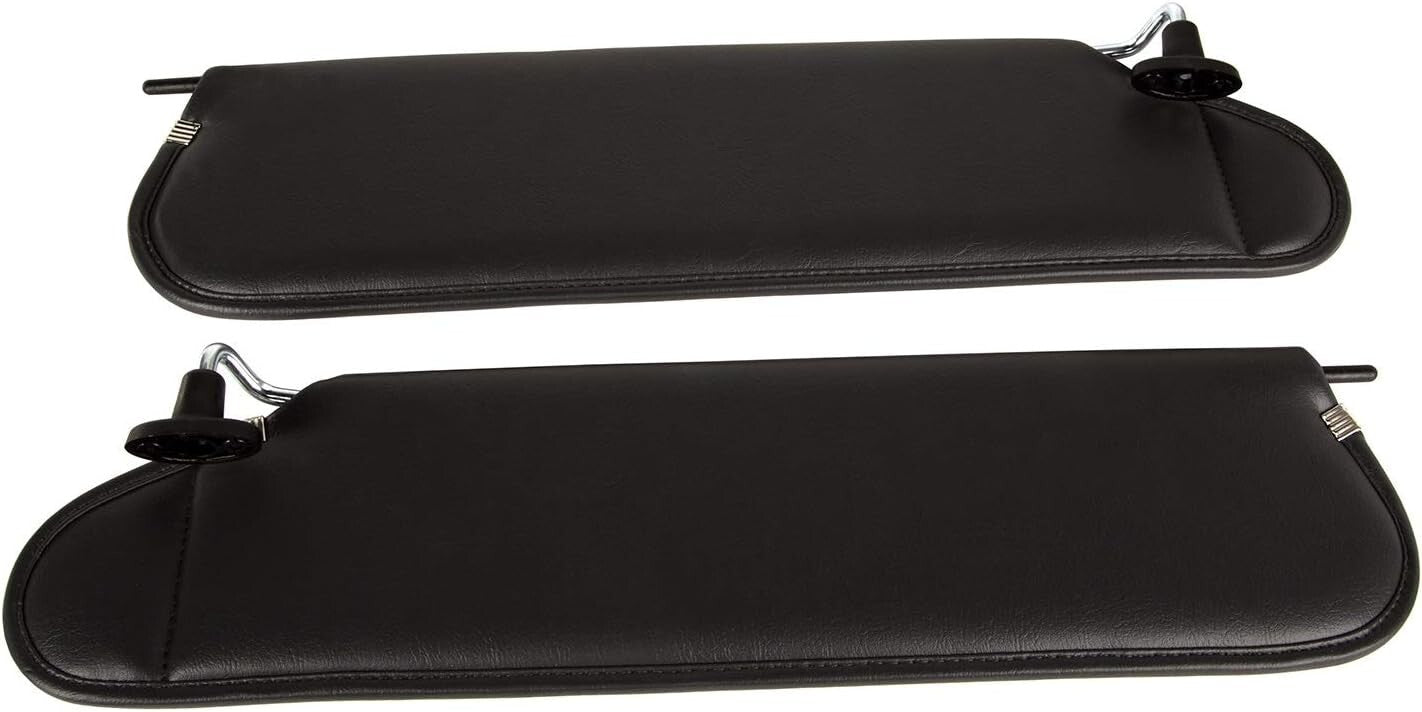 Agate Vinyl Sun Visor Set for Jeep Wrangler TJ (1997-2002) - Limited Warranty