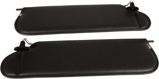 Agate Vinyl Sun Visor Set for Jeep Wrangler TJ (1997-2002) - Limited Warranty