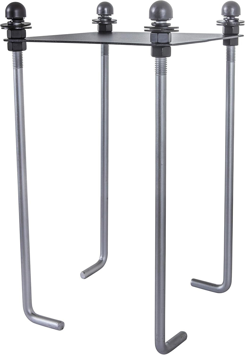 Durable Alloy Steel Basketball Anchor - Installs In-Ground for Maximum Stability