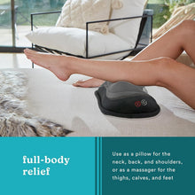 Load image into Gallery viewer, Portable Shiatsu Back and Neck Massager with Heat - Lightweight &amp; Versatile