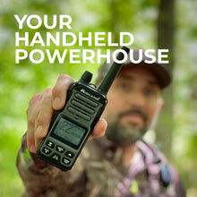 Load image into Gallery viewer, 5W GMRS Walkie Talkie - Two-Way Radio with Active Noise Canceling and NOAA Alert