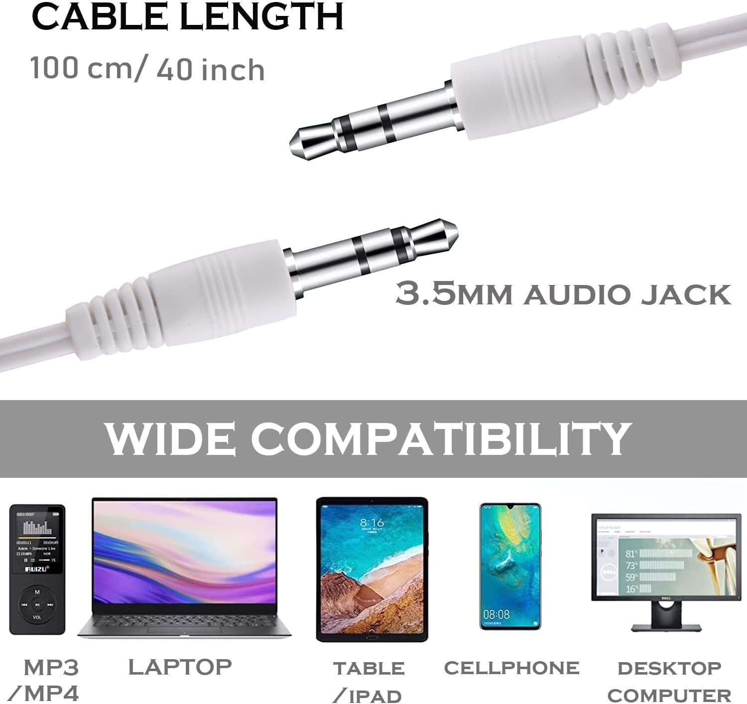 Affordable 100 Pack Earbuds with Rounded Tips - Perfect for Promotions & Gifting