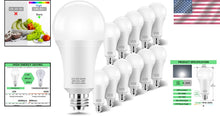 Load image into Gallery viewer, A21 E26 LED Bulbs 2500 Lumens, Pack of 12 - Bright Daylight White 5000K