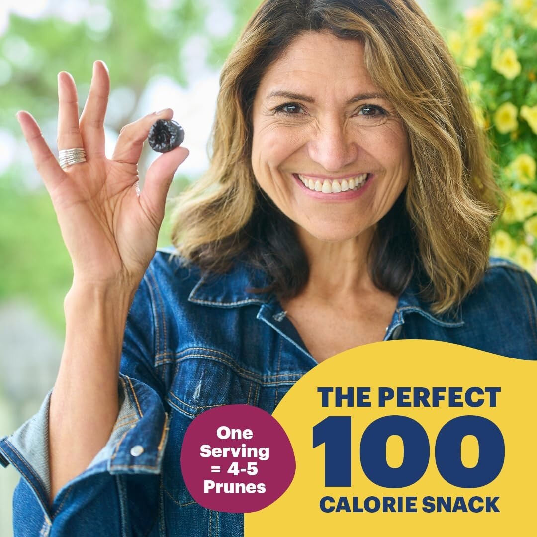 Fiber-Packed Amazin' Dried Pitted Prunes - Perfect Snack & Meal Enhance, Vegan