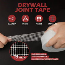 Load image into Gallery viewer, 12Pcs 1.97-inch Fiberglass Drywall Mesh Patch Tape - Durable &amp; Repositionable
