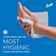 Load image into Gallery viewer, 12 Rolls of Absorbent Hard Roll Paper Towels - Fast Drying, 9,600 Total Sheets