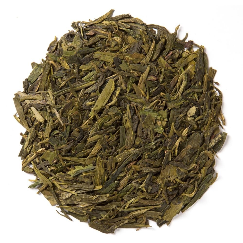 16 Oz USDA Certified Organic Dragonwell Green Loose Leaf Tea - Sweet & Nutty
