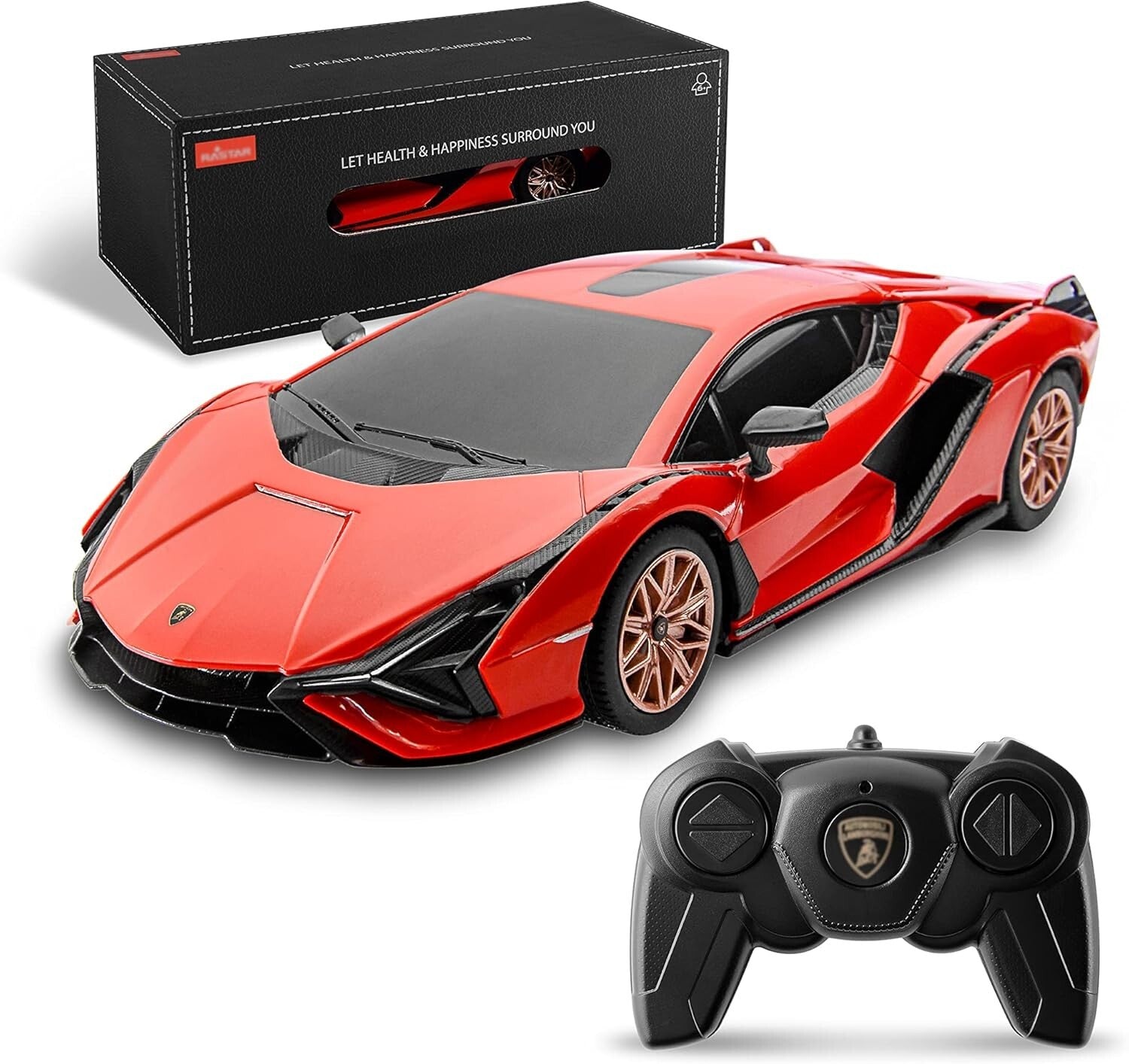 Durable 1:24 Remote Control Lambo Sián FKP 37 - Perfect for Kids & Collectors