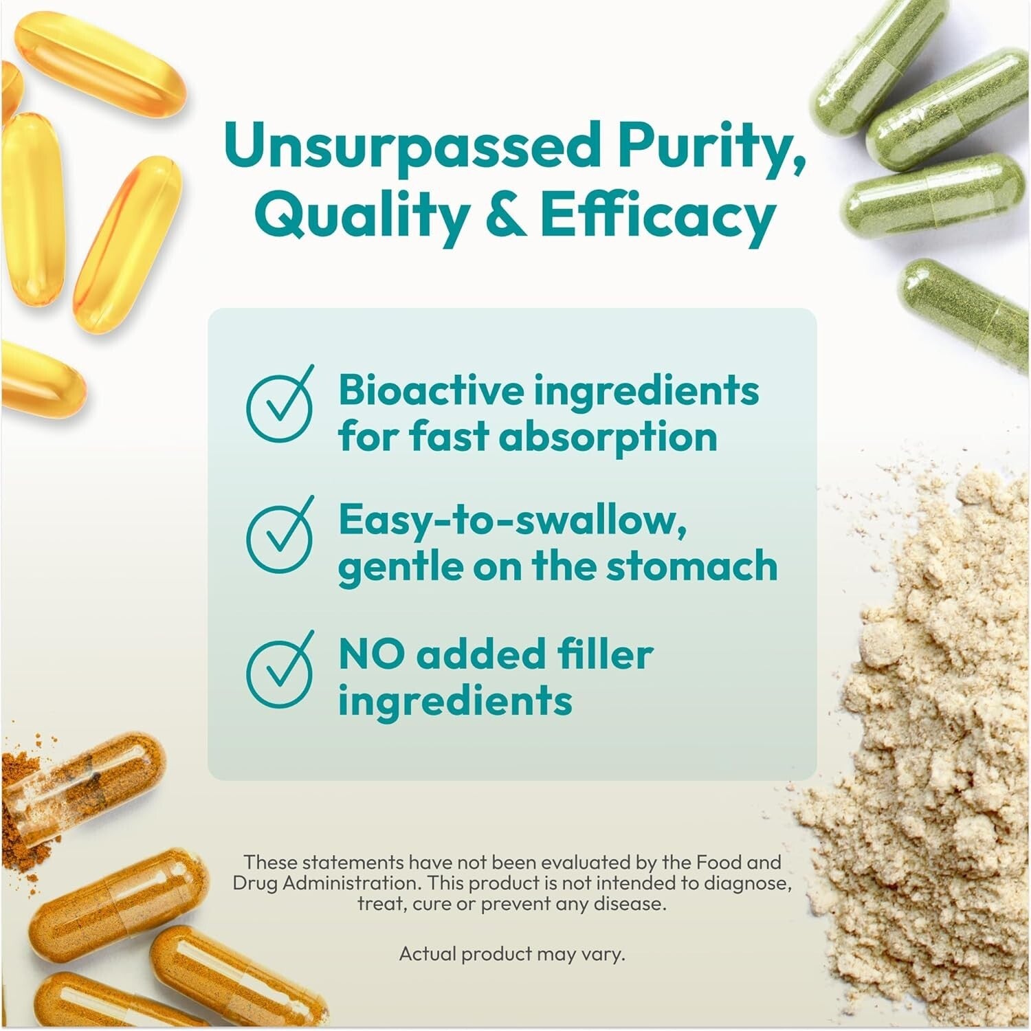 Eco-Friendly and Potent Men's Multivitamin Packets – 120 Easy-Swallow Capsules