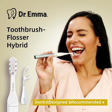 Load image into Gallery viewer, Portable Sonic Electric Flosser and Toothbrush Combo for Travel-Friendly Hygiene