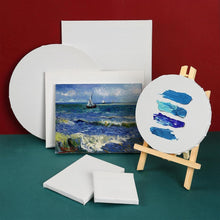 Load image into Gallery viewer, Diverse 24 Canvas Set with Round and Rectangle Shapes - Ideal for Creators