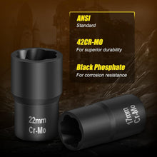 Load image into Gallery viewer, High-Performance Bolt Extractor Set - 10 Tools for Removing Damaged Lug Nuts