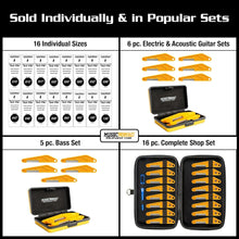 Load image into Gallery viewer, Innovative 6-Pc Electric Guitar Nut File Set in Aluminum Case - Super Light Use