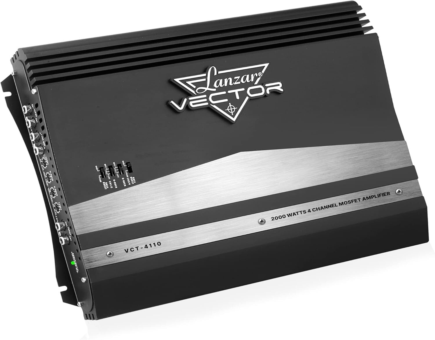 Slim Design 2000 Watt 4 Channel Amplifier - High Power & Versatile Sound Control
