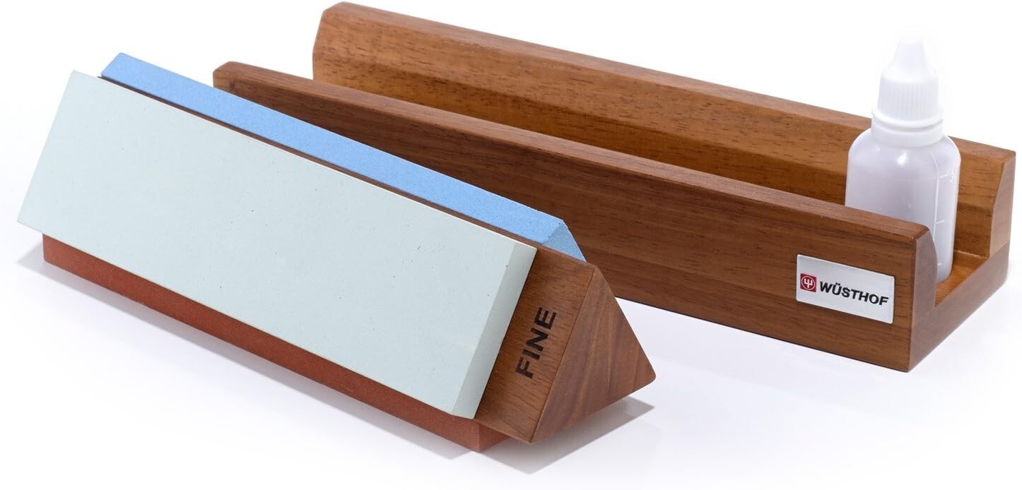 Ceramic Tri-Stone Sharpener: Keep Your Kitchen Knives Razor-Sharp with Ease