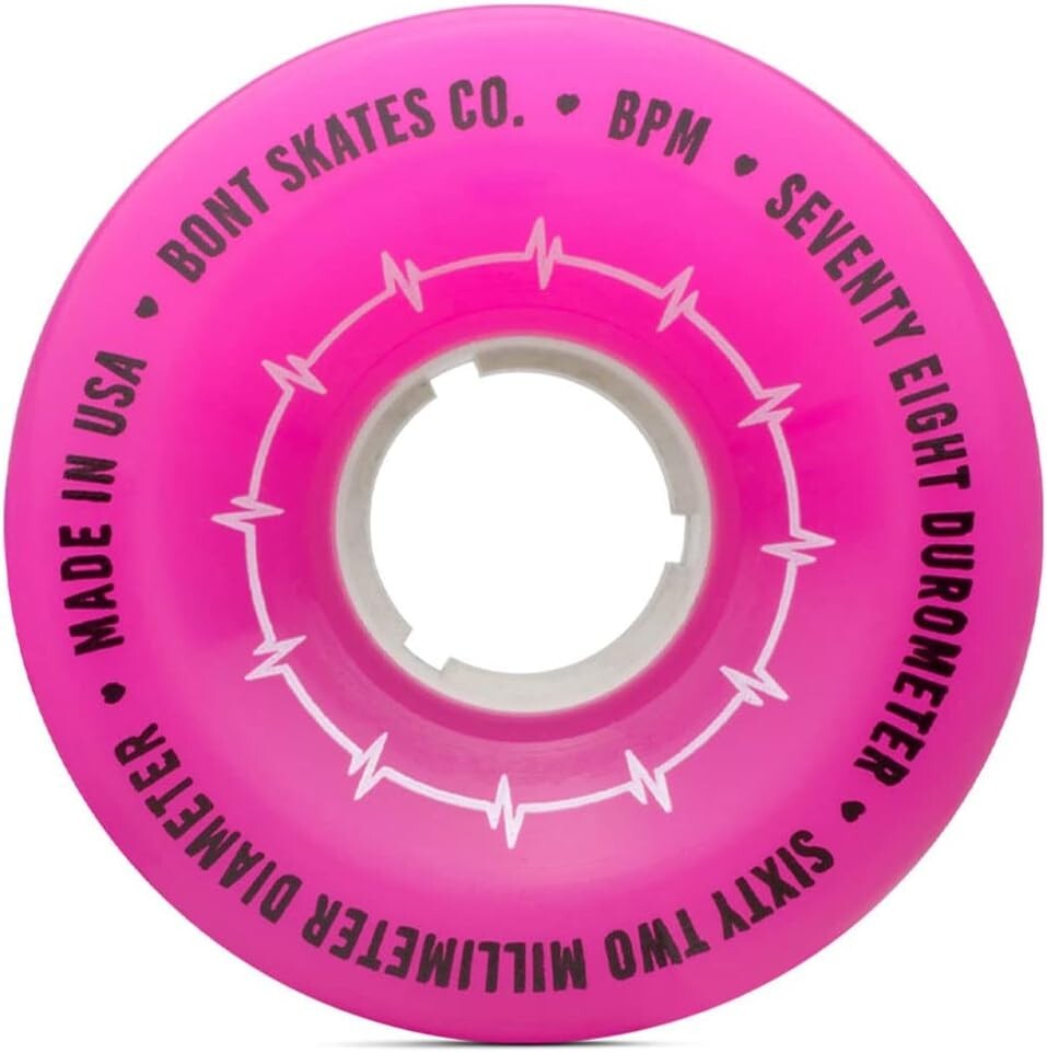 Durable 62x35mm Quad Roller Skate Wheels - Ideal for Outdoor Skating, Pack of 4