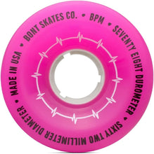 Load image into Gallery viewer, Durable 62x35mm Quad Roller Skate Wheels - Ideal for Outdoor Skating, Pack of 4