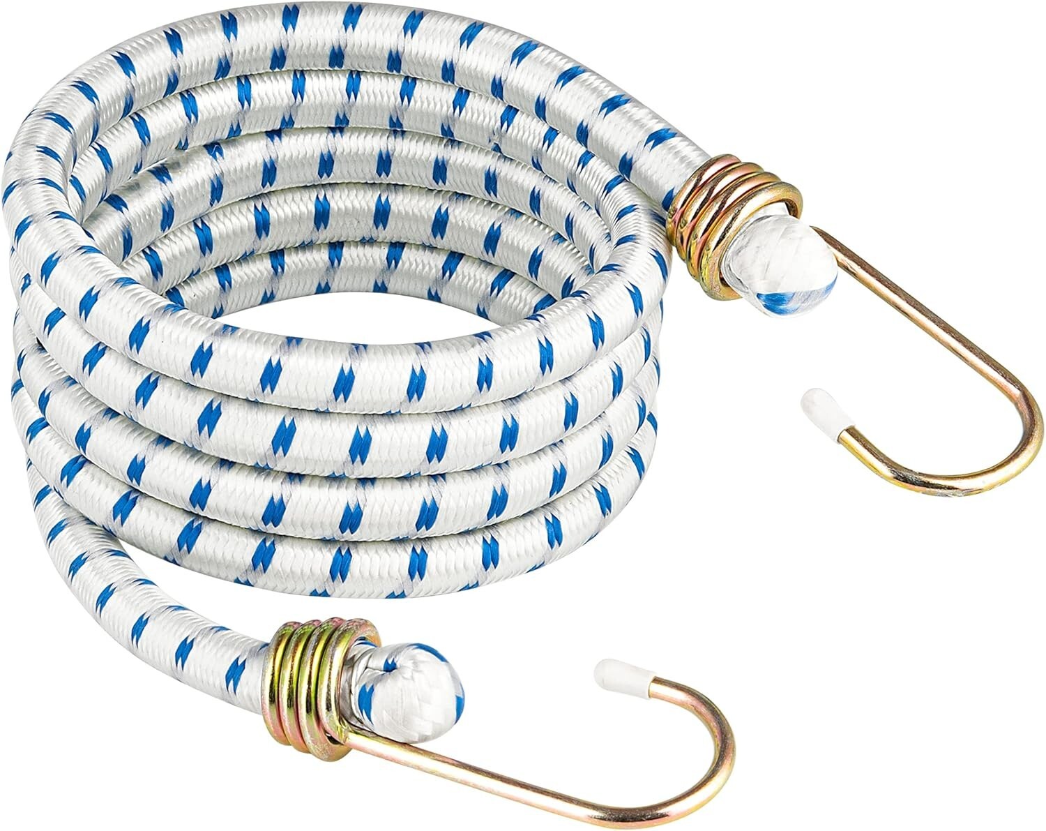 Tensile-Strong 72" Bungee Cord Set with Tough Steel Hooks – 12 Durable Straps