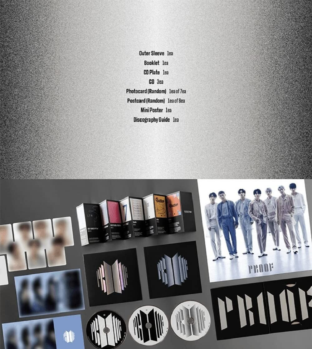Vibrant YG PLUS - PROOF Anthology KPOP Album Compact Edition - 4.98 lbs Full Set