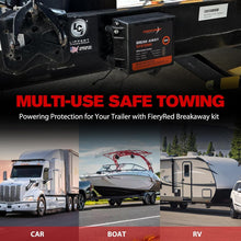 Load image into Gallery viewer, LED Trailer Brake Breakaway Kit with Charger for Enhanced Safety and Convenience