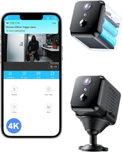 Load image into Gallery viewer, Wireless Indoor Security Camera - High-Definition, App-Controlled &amp; Portable