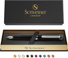 Load image into Gallery viewer, Premium Matt Black Fountain Pen with Smooth Grip - Executive Writing Instrument