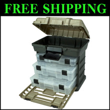 Load image into Gallery viewer, Molding 1363 Stow N Go Toolbox - Impact-Resistant Graphite Gray &amp; Sandstone