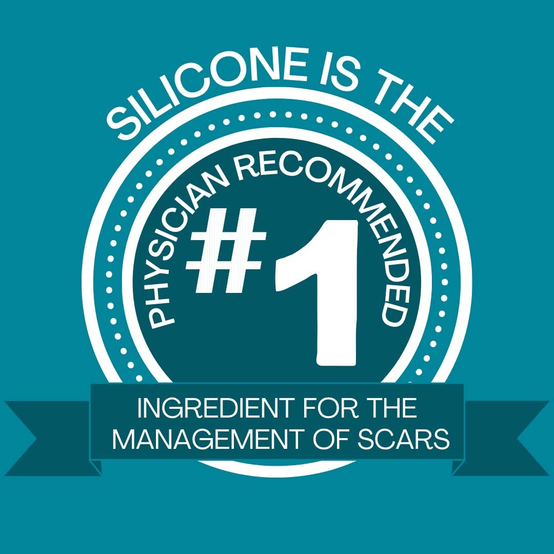 Advanced Silicone Scar Treatment Sheets - Medical Grade for All Scars, 4 Count