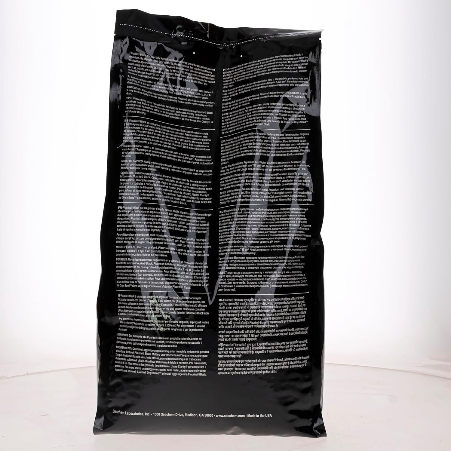 Stable Flourite Black Clay Gravel - Ideal Substrate for Thriving Aquatic Plants