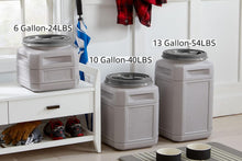 Load image into Gallery viewer, Versatile Airtight Pet Food Storage Container - 10 Gal Capacity with Scoop