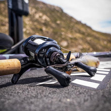 Load image into Gallery viewer, High Performance 2500 Saltwater Spinning Reel, 13.2 lb Drag, Black/Gold Finish