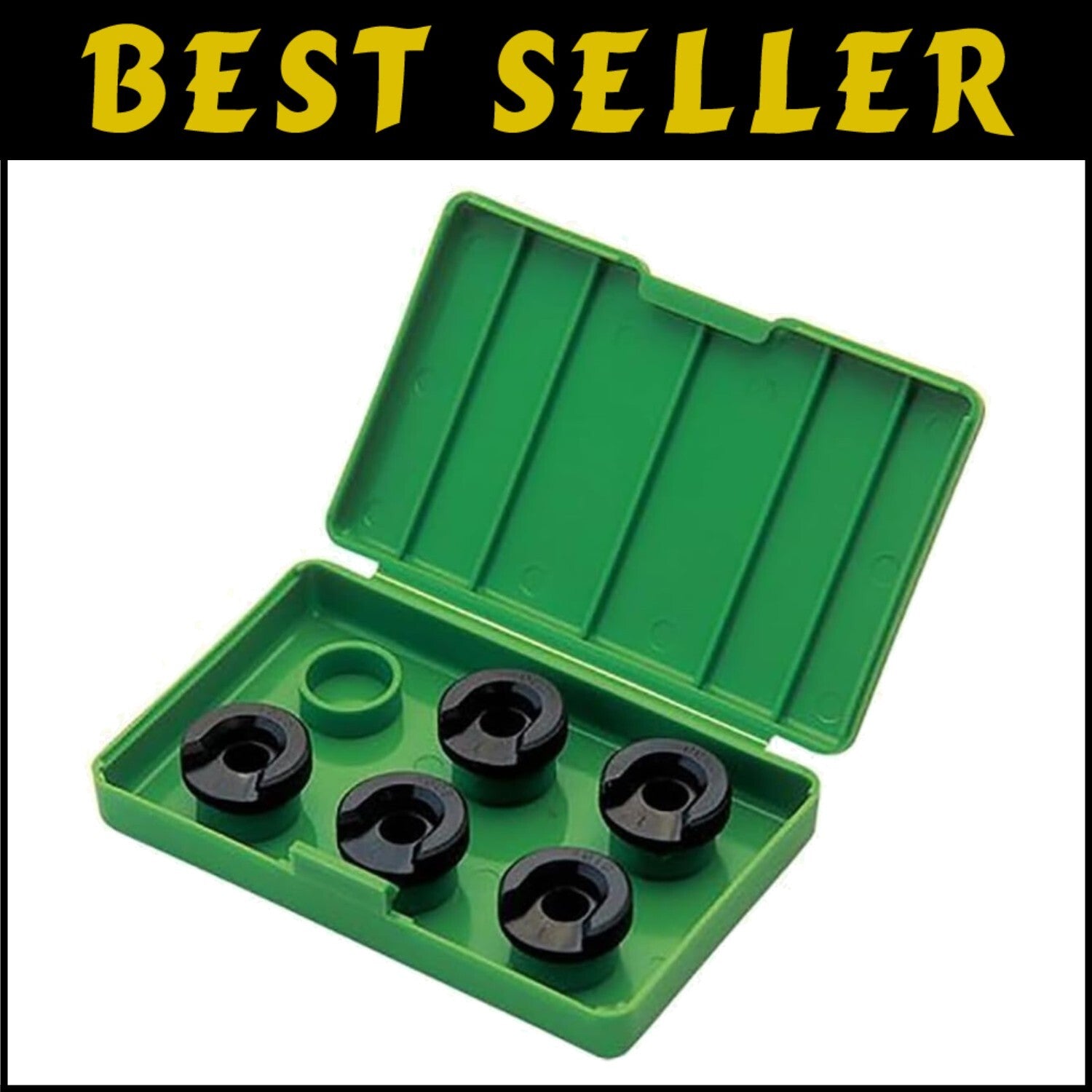 Redding Competition Shellholders Set - 5 Black Oxide Holders in .002" Increments
