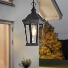 Load image into Gallery viewer, Classic 17.9" Height Adjustable Lantern - Weatherproof Hanging Light Fixture