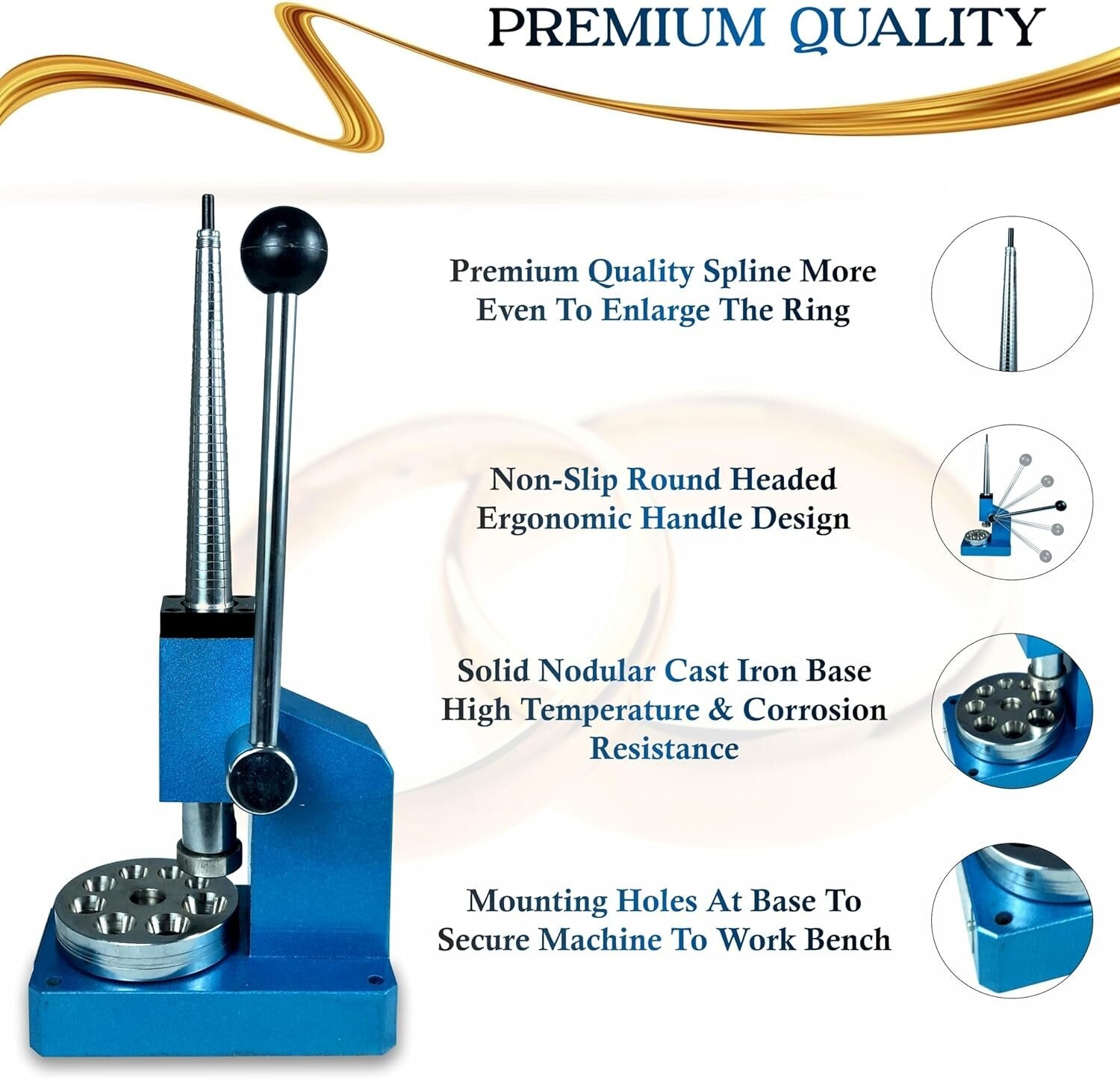 Coin Ring Making Machine - Versatile Enlarger and Reducer for Size Adjustments
