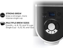 Load image into Gallery viewer, K-Duo Single Serve &amp; Carafe Coffee Maker - Programmable, 60oz Reservoir, Black