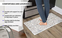 Load image into Gallery viewer, Stain-Resistant Ergonomic Kitchen Mat - Non-Slip, 1/2 Inch Thick, Paris Rooster