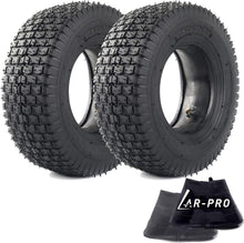 Load image into Gallery viewer, Robust 6-Inch Tire and Inner Tube Pair - Ideal for Dirt Quads &amp; Wheelbarrows