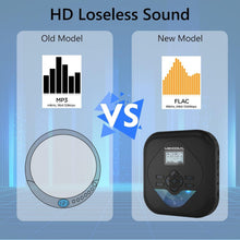Load image into Gallery viewer, Compact Bluetooth CD Player with LCD Display &amp; Stereo Speakers for Music Sharing