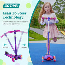 Load image into Gallery viewer, Exciting LED Lighted Kids Kick Scooter - Ideal for Ages 2-8 and Up to 100 lbs