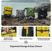 Load image into Gallery viewer, Ergonomic 40L Waterproof Backpack - Ultimate Floating Dry Bag for Adventurers