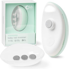 Load image into Gallery viewer, Stylish Electric Baby Nail File - LED Illuminated Trimmer for On-the-Go Parents
